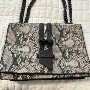 Foley & Corinna Snakeskin Crossbody